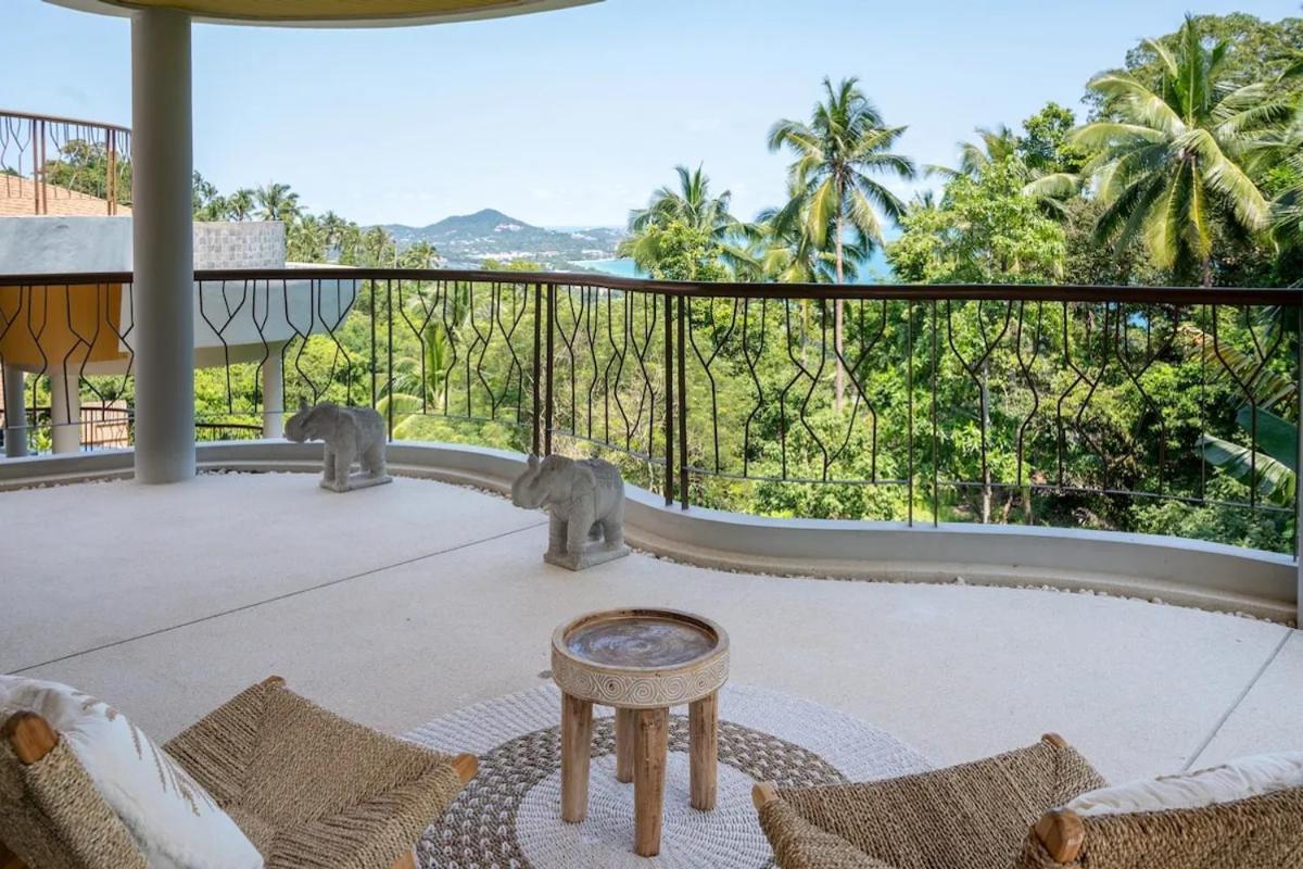 Villa Lola 2Br - Private Infinity Pool & Sea View Чавенг Экстерьер фото