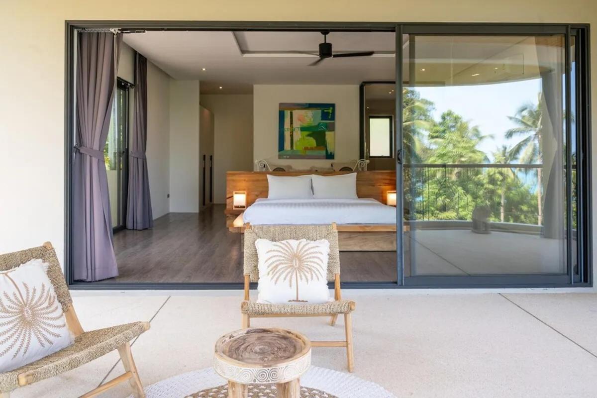 Villa Lola 2Br - Private Infinity Pool & Sea View Чавенг Экстерьер фото