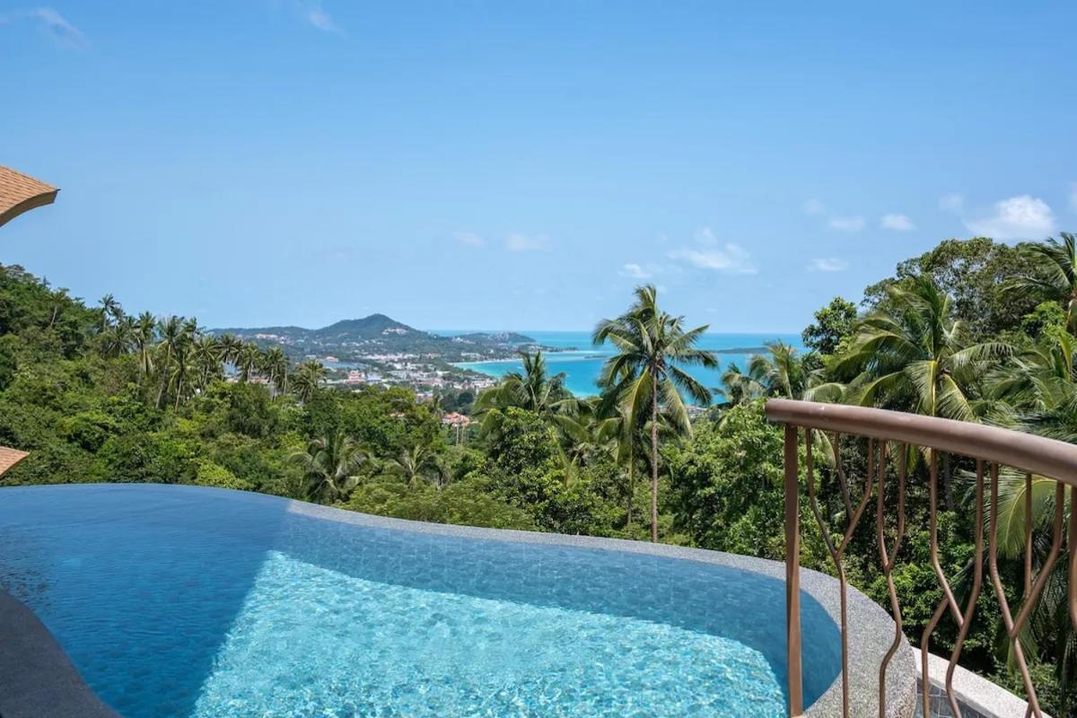 Villa Lola 2Br - Private Infinity Pool & Sea View Чавенг Экстерьер фото