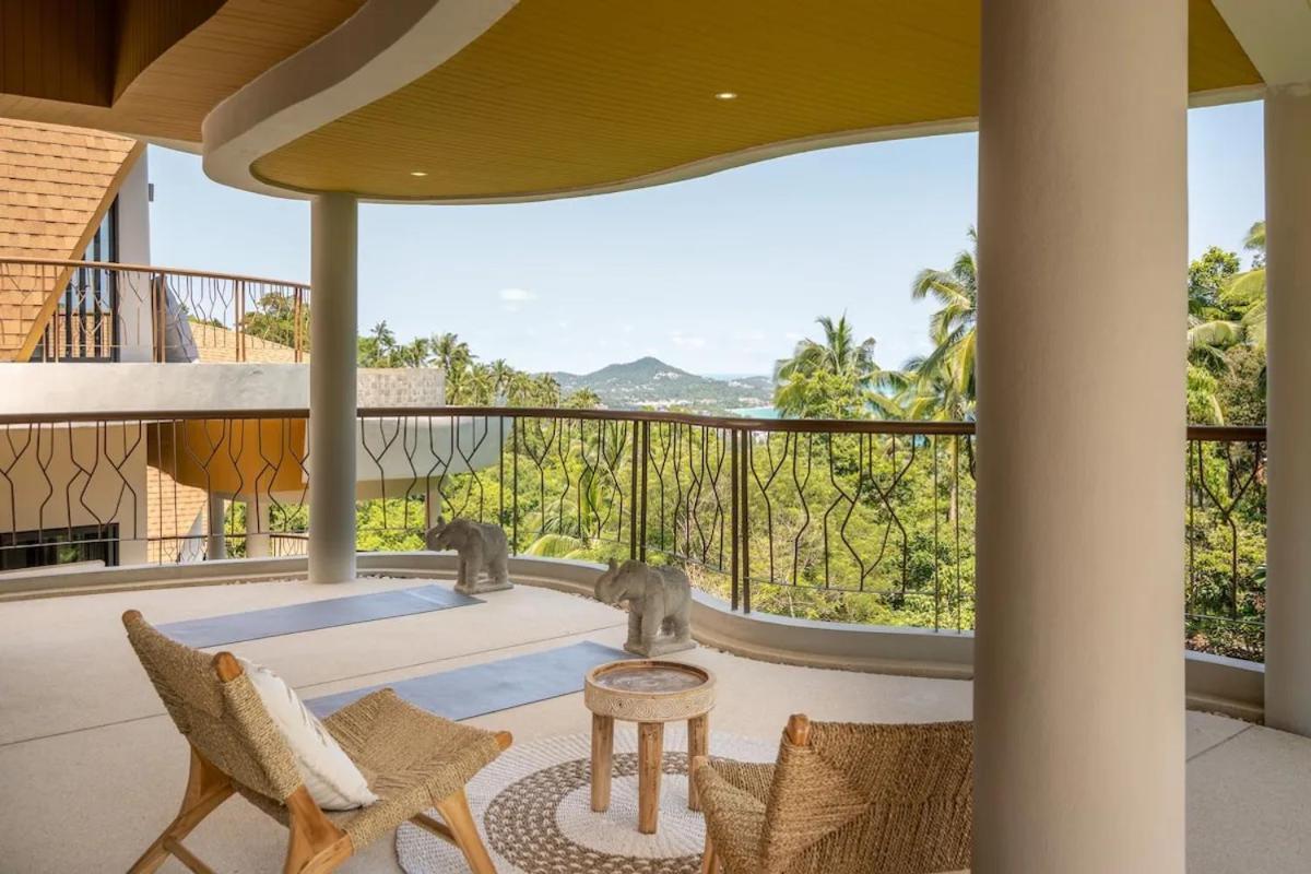 Villa Lola 2Br - Private Infinity Pool & Sea View Чавенг Экстерьер фото