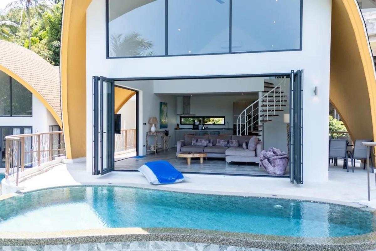 Villa Lola 2Br - Private Infinity Pool & Sea View Чавенг Экстерьер фото