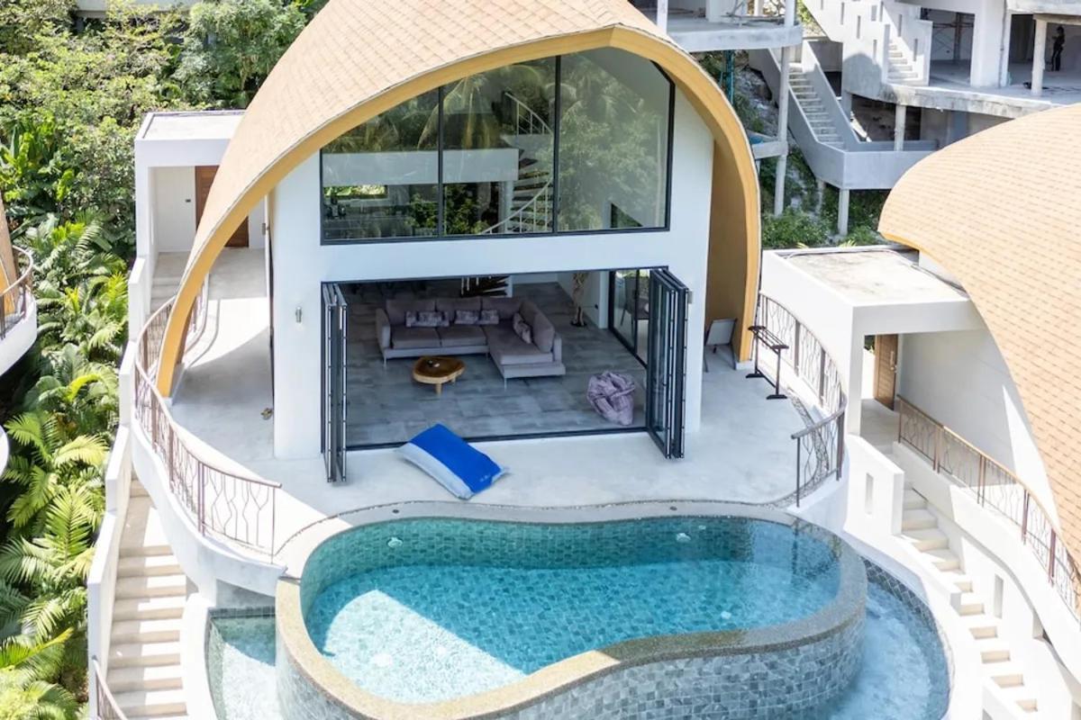 Villa Lola 2Br - Private Infinity Pool & Sea View Чавенг Экстерьер фото